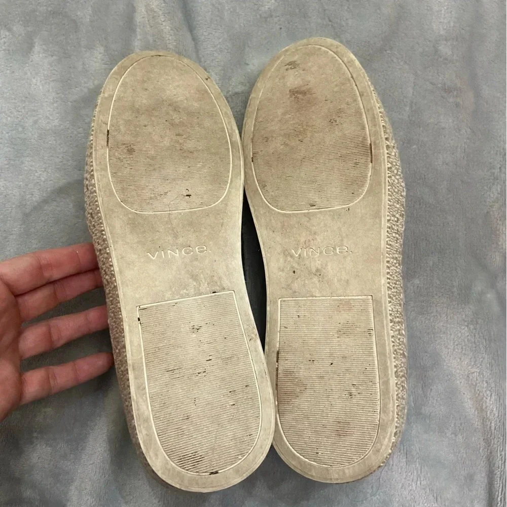 VINCE Wilden Suede Leather Platform Espadrille Sneaker Size 8